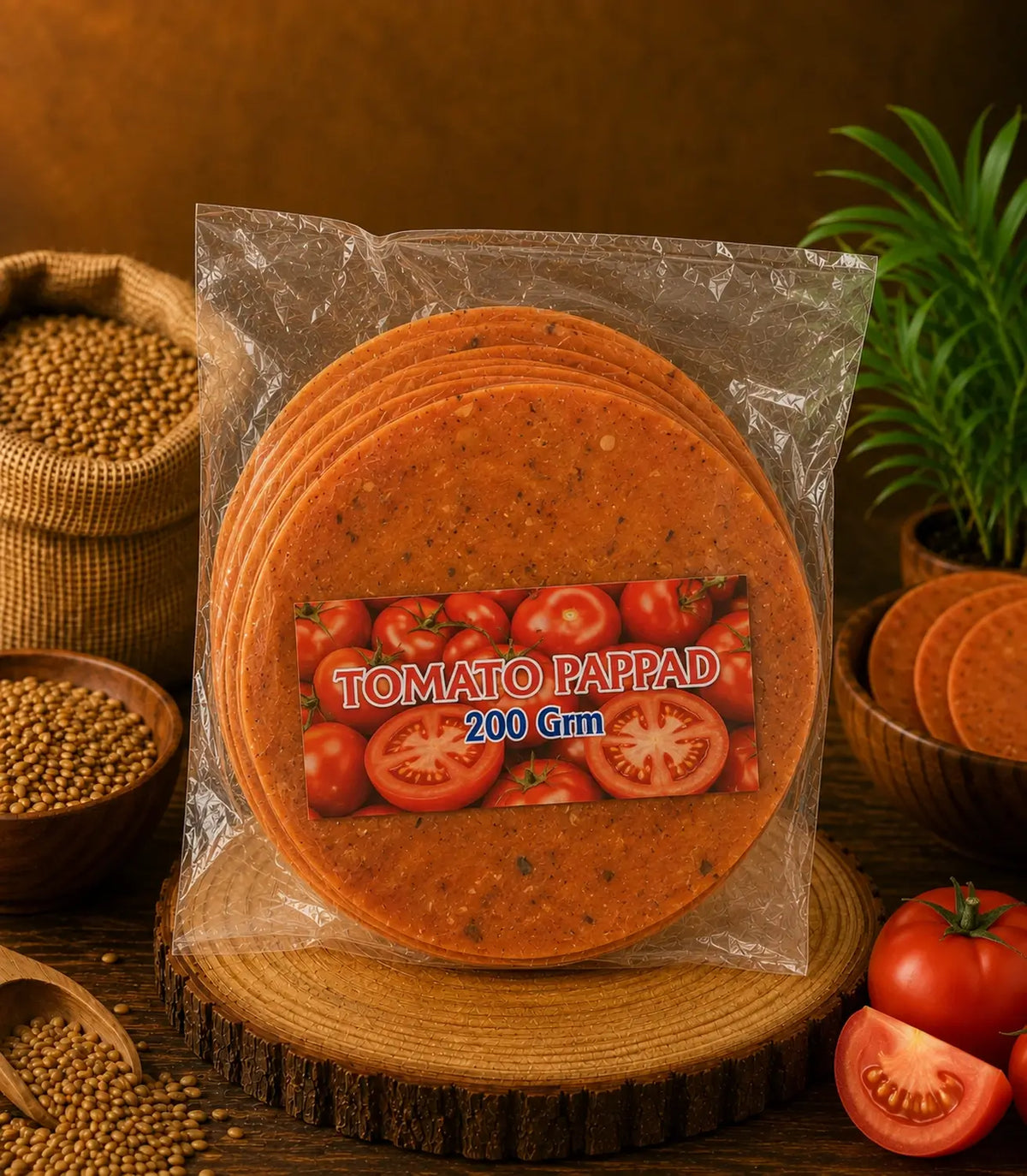 Tomato Pappad