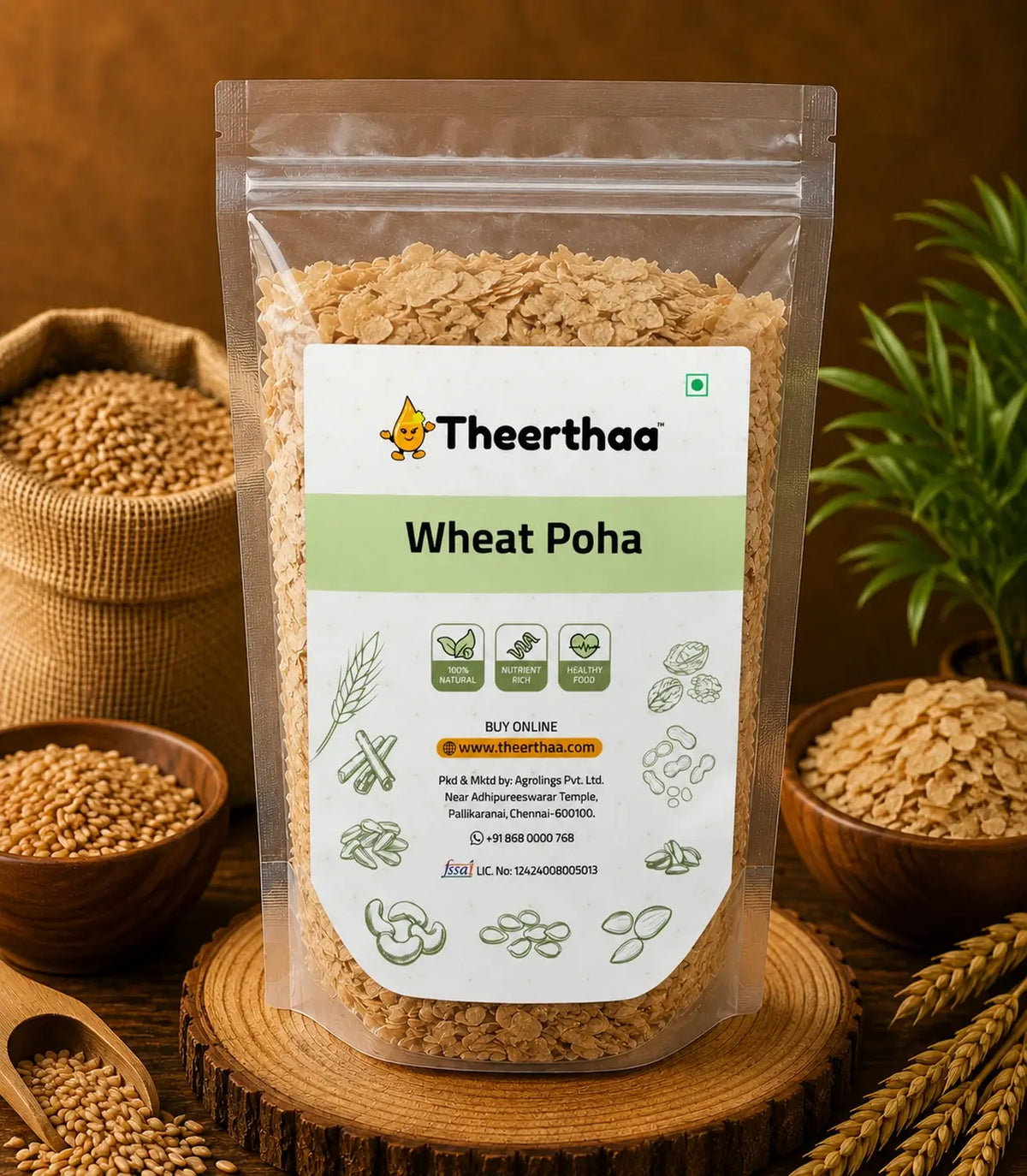 Wheat Poha