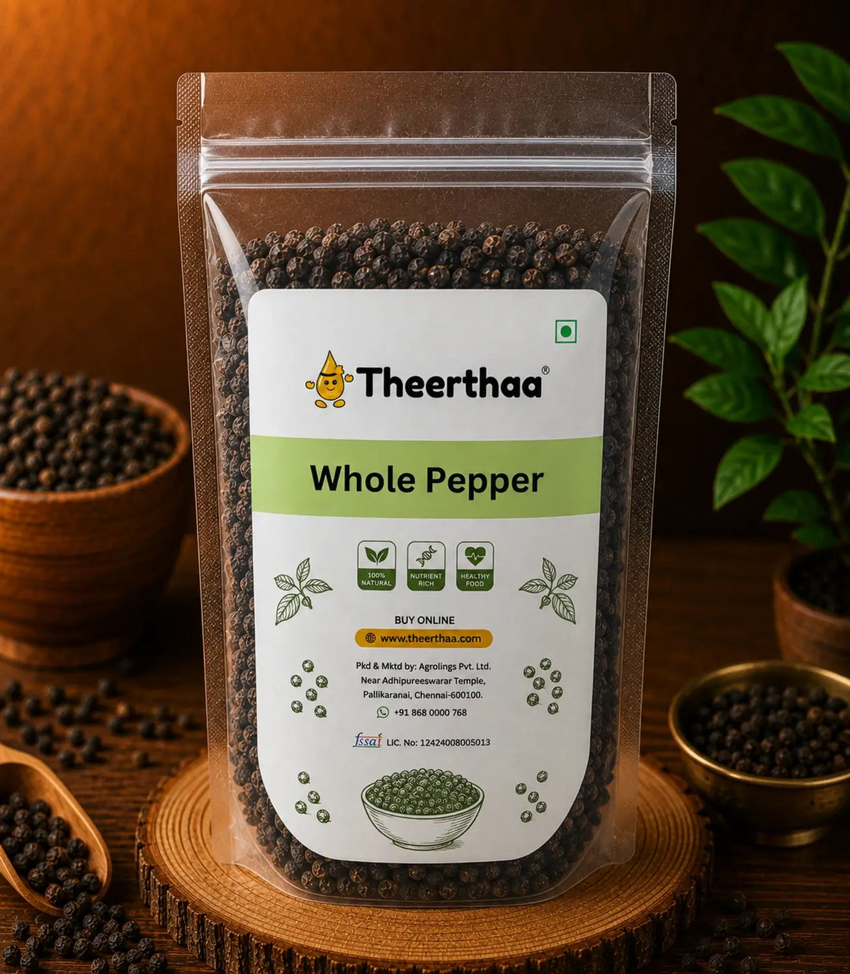 Whole Pepper